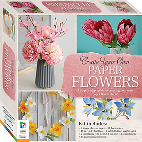 Ảnh bìa Create Your Own Paper Flowers Box Set