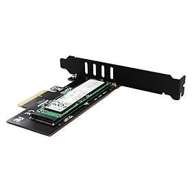 M.2 NVMe SSD to PCIE 3.0 X4 Adapter M Key Interface Card, Support PCIE x4 x8 x16 Slot