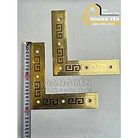 Mua Ke đồng cửa cổng  Ke góc bằng đồng  Ke cửa góc vuông 4x20x20/ 5x25x25cm