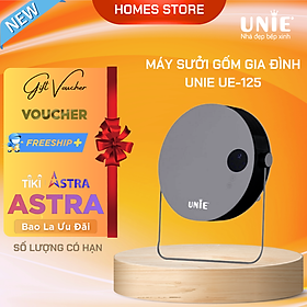 Hình ảnh Máy Sưởi Gốm Nóng Lạnh Đa Năng Tiêu Chuẩn Đức 10 Độ Tới 49 Độ UNIE UE-125 Cảm Ứng Và Remote Công Suất 2000W- Hàng Chính Hãng