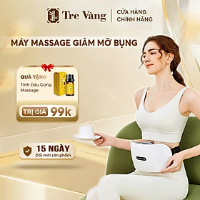 Máy massage bụng đa năng , tích hợp đá nóng Himalaya giúp tan mỡ bụng, chân đùi, an toàn cho người sử dụng