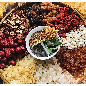 Mua COMBO 400G CHÈ TUYẾT DƯỠNG NHAN 12 VỊ