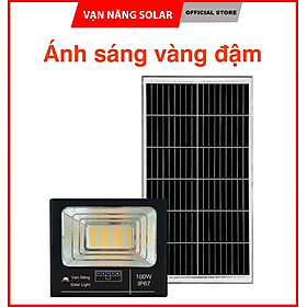 Đèn năng lượng mặt trời 60W, 100W, 200W ( ánh sáng màu vàng )