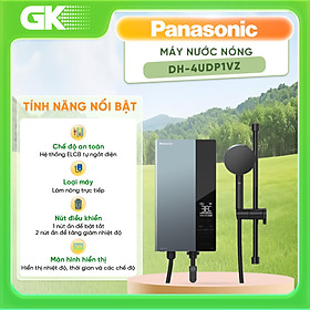 Máy nước nóng Panasonic U Series DH-4UDP1VZ có bơm - Hàng chính hãng( Chỉ giao HCM)