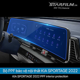 KIA SPORTAGE 2022 PPF TPU nội thất chống xước tự hồi phục STARFILM