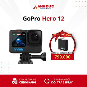 Mua (Tặng Pin) Máy Quay Hành Trình Gopro Hero 12 - Hàng Chính Hãng FPT (Full VAT)