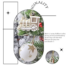 Hình ảnh Bộ phụ kiện trang trí Noel 70pcs Christmas Ball Ornaments Set For Holiday Home Party Decorat