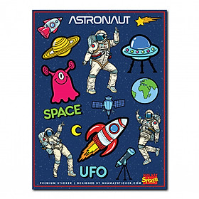 Nơi bán Hình dán cao cấp - Premium Sticker - Astronaut - Giá Từ -1đ