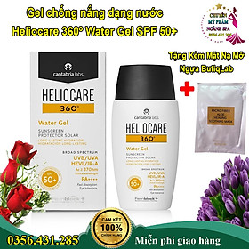 Gel Chống Nắng Dạng Nước Heliocare 360o Water Gel SPF50+TẶNG MẶT NẠ BUTIQ