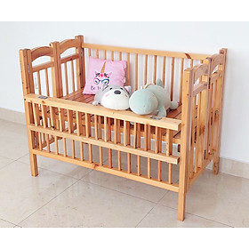 Mua Nôi Cũi Cho Bé 2 Tầng Gỗ Thông New Zealand - Hàng VN Xuất Khẩu