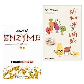 Download sách Combo 2 Cuốn Sách Hay Về Y Học: Nhân Tố Enzyme - Thực Hành (Tái Bản) + Bất Ngờ Lớn Về Chất Béo / Sách Chăm Sóc Sức Khỏe - Tặng Kèm Bookmark Happy Life