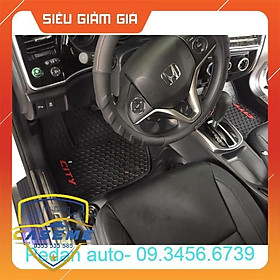 Thảm lót sàn cao su Honda City 2014 đến 2020 hàng đúc