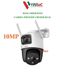 Mua Camera Wifi IMOU Cruiser Dual 10MP IPC-S7XP-10M0WED Xoay 360 Ngoài Trời - Hàng Chính Hãng