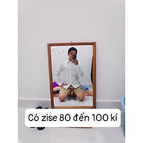 Sơ mi nm vải nhập khẩu form ôm có size 100 kí . Lên size cực đẹ