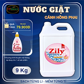 Nước Giặt Zily Can 9Kg - Tặng 1 Nước giặt đồ lót Zily 200gr