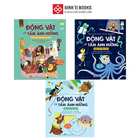 Sách - Động vật có tầm ảnh hưởng... - Combo 3 chủ đề - Đinh Tị Books phát hành