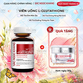 Viên Uống Sắc Ngọc Khang Dưỡng Trắng Sáng Da Whitening Plus 60 Viên