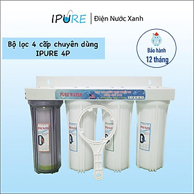 Mua Máy lọc nước thô 4 cấp lọc DNX IPURE bộ lọc nước đầu nguồn nâng pH khử sắt clo