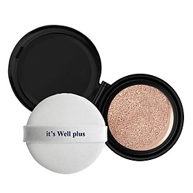 Lõi Phấn Nước Trang Điểm Mềm Mướt & Dưỡng Trắng Da it's Well plus Snail Calendula 333 Gold CC Cushion SPF50+/PA+++ Essence (15g)