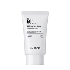 Kem Chống Nắng The Saem Eco Earth Power Tone Up Sun Cream 50g