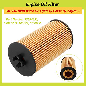 Engine Oil Filter For Vauxhall Astra H/ Agila A/ Corsa D/ Zafira C #55594651