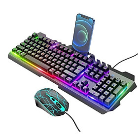 Mua Combo bộ bàn phím kèm chuột gaming cao cấp có ô để điện thoại tiện ích OLAPLE - Hàng nhập khẩu