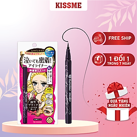 Bút Kẻ Mắt Nước Không Trôi Không Lem Kissme Heroine Make Nét Siêu Sắc Mãnh (3 Màu)