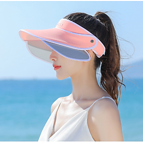 Mũ chống nắng vành điều chỉnh 360 độ, nón rộng vành nữ phong cách Hàn