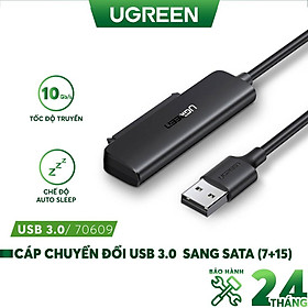 Cáp chuyển đổi hai loại USB 3.0 và USB type C sang Satacho ổ cứng ngoài SSD