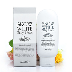 Kem Làm Trắng Mặt Và Toàn Thân Secret Key Snow White Milky Pack 200g