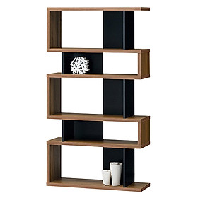 Kệ Sách 7185492 Sepaltec Japan (87.9 x 29.4 x 159.6 cm) - Nâu Đậm Có Vân