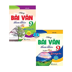 Sách - Combo Những Bài Văn Tham Khảo Lớp 9 - Tác Phẩm Thơ + Truyện Ngoài SGK (HA)