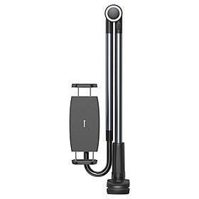 Mua Giá đỡ điện thoại máy tính bảng dạng kẹp đa năng hiệu Baseus Oku Rotary thế hệ 2 Xoay 360 độ  giá kẹp chắc chắn  phù hợp nhiều tư thế người dùng  4.7 inch đến 12.9 inch (màu ngẫu nhiên) - hàng nhập khẩu