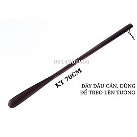 Mua Hai Cây Xỏ Giầy Gỗ Muồng Đen KT 55CM- DAICAT -Hàng chính hãng