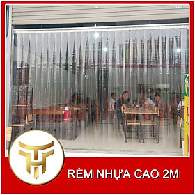 Rèm Nhựa Cao 2m | Rèm Nhựa PVC Ngăn Lạnh Điều Hòa | Màn Nhựa PVC Ngăn Lạnh | Chắn Giá Điều Hòa Đa Dạng Kích Thước Cửa