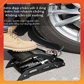 Bơm hơi đạp chân cho mọi dòng xe cao cấp