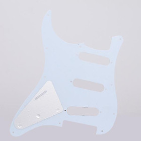 Blue Pearl Pickguard 3 Ply 11 Hole For Strat Guitar SSS