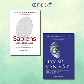 Combo 2 Cuốn Lược Sử Vạn Vật: Lược Sử Vạn Vật - Sapiens: Lược Sử Về Loài Người