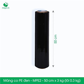 Mua Màng co PE đen đóng hàng - Mã MPE2 - 50 cm x 3 kg (lõi 0.3 kg)