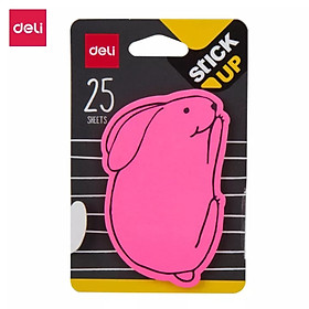 Giấy nhắn hình học sinh Deli EA55102 I Giấy notes ghi chú 25 tờ