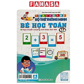 Sách - Flashcard - Bộ Thẻ Thông Minh - Bé Học Toán (1-6 Tuổi) (Tái Bản 2024)
