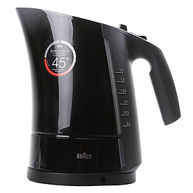 Bình Đun Siêu Tốc Braun WK 300 ONYX - 1.7L (Đen) - Hàng Nhập Khẩu