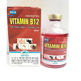 Vitamin B12 giải độc, sốc phân, sốc thuốc cây lan, không phun rễ