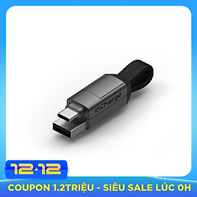 Cáp Sạc Nhanh Đa Năng 6in1 Kiểu Móc Khoá INCHARGE 6 - Hàng Chính Hãng