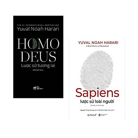 Combo: Sapiens Lược Sử Loài Người + Homo Deus Lược Sử Tương Lai (Bộ 2 cuốn - Tái bản 2019)