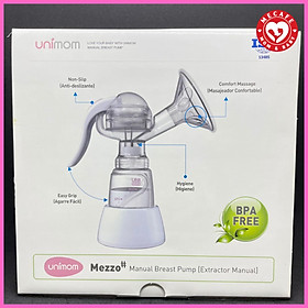 Máy hút sữa bằng tay Mezzo Unimom có Massage Silicone