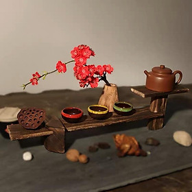 Mua kệ gỗ để bàn trang trí
