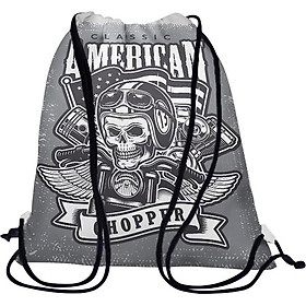 Túi rút Đầu lâu Classic American - BDAT009