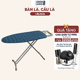 Bàn để ủi, cầu là quần áo dạng đứng khung bằng thép Lebenlang LBL3636 - hàng chính hãng