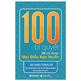 Hình ảnh Sách 100 bí quyết để có được mọi điều bạn muốn - Alphabooks - BẢN QUYỀN